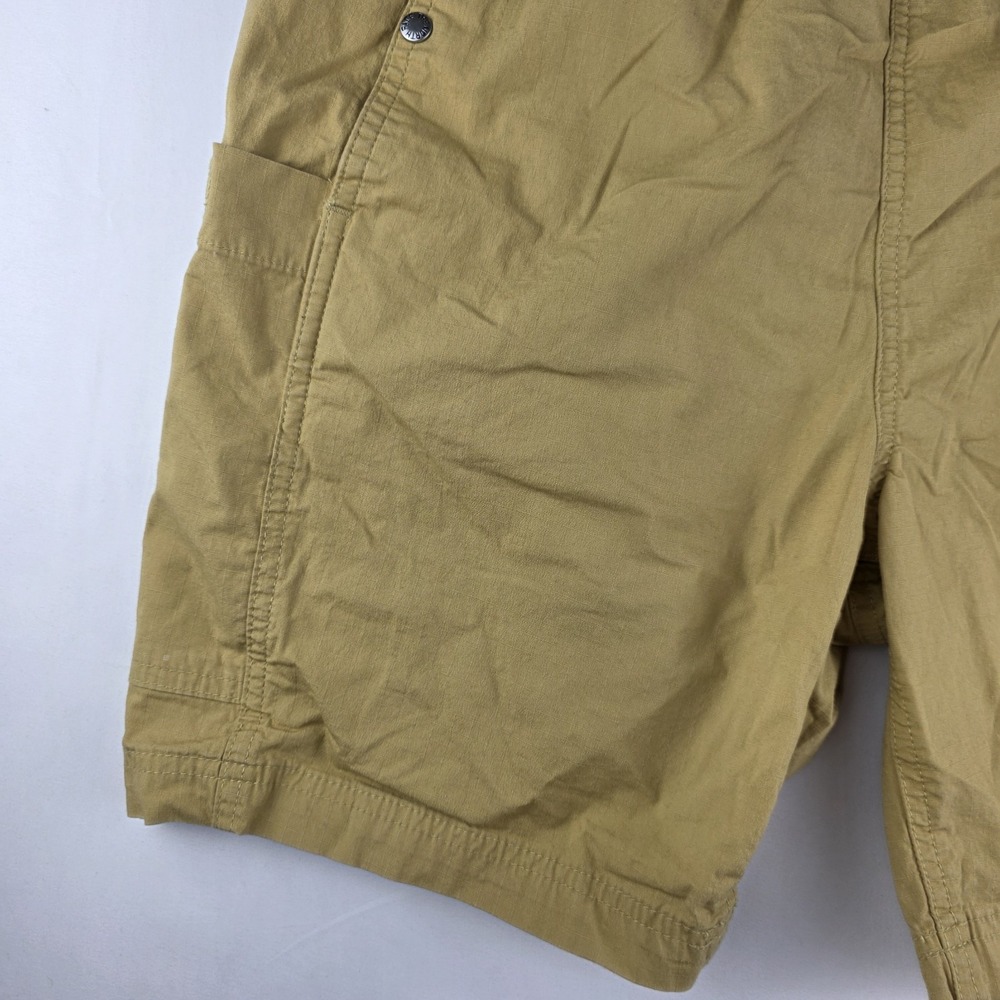The North Face Tan Mens M  Ripstop cotton Belted Outdoor Hiking Cargo Shorts - Picture 5 of 13